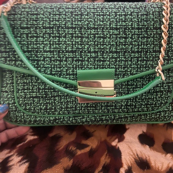 Kate spade Tweed Leather bag - Picture 2 of 4